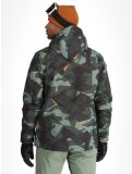 Thumbnail Quiksilver, Mission Printed ski jacket men Puzzle Camo Sea Spray green, grey 