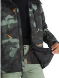 Thumbnail Quiksilver, Mission Printed ski jacket men Puzzle Camo Sea Spray green, grey 