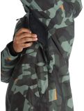 Thumbnail Quiksilver, Mission Printed ski jacket men Puzzle Camo Sea Spray green, grey 