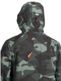 Thumbnail Quiksilver, Mission Printed ski jacket men Puzzle Camo Sea Spray green, grey 