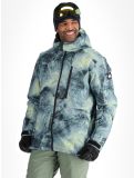 Thumbnail Quiksilver, Mission Printed ski jacket men Space Stone Celery Green green 