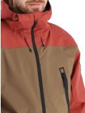 Thumbnail Quiksilver, Sycamore ski jacket men Cub black, brown, red 