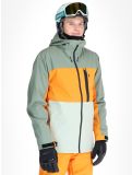 Thumbnail Quiksilver, Sycamore ski jacket men Sea Spray green, orange 