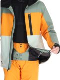 Thumbnail Quiksilver, Sycamore ski jacket men Sea Spray green, orange 