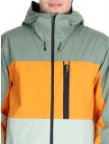 Thumbnail Quiksilver, Sycamore ski jacket men Sea Spray green, orange 