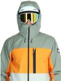 Thumbnail Quiksilver, Sycamore ski jacket men Sea Spray green, orange 