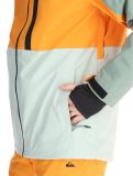 Thumbnail Quiksilver, Sycamore ski jacket men Sea Spray green, orange 