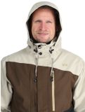 Thumbnail Rehall, Canlaon-R ski jacket men Gravel Stone beige, black, brown 