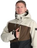 Thumbnail Rehall, Canlaon-R ski jacket men Gravel Stone beige, black, brown 