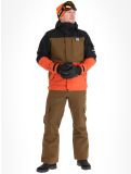 Thumbnail Rehall, Carls-R ski jacket men Rust blue, brown, orange 