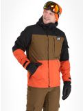 Thumbnail Rehall, Carls-R ski jacket men Rust blue, brown, orange 