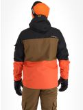 Thumbnail Rehall, Carls-R ski jacket men Rust blue, brown, orange 