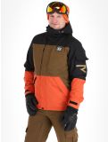 Thumbnail Rehall, Carls-R ski jacket men Rust blue, brown, orange 