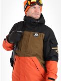 Thumbnail Rehall, Carls-R ski jacket men Rust blue, brown, orange 