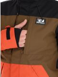 Thumbnail Rehall, Carls-R ski jacket men Rust blue, brown, orange 