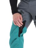 Thumbnail Rehall, Carlton-R ski pants men Teal green blue, grey 