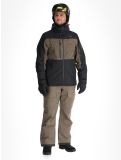 Thumbnail Rehall, Castle-R ski jacket men Black black, brown 