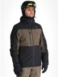 Thumbnail Rehall, Castle-R ski jacket men Black black, brown 