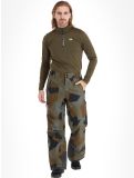 Thumbnail Rehall, Catamount-R ski pants men Camo Olive black, green, grey 