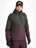 Thumbnail Rehall, Clive-R ski jacket men Graphite grey, purple 