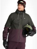 Thumbnail Rehall, Clive-R ski jacket men Graphite grey, purple 