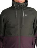 Thumbnail Rehall, Clive-R ski jacket men Graphite grey, purple 