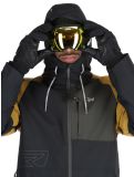 Thumbnail Rehall, Clive-R ski jacket men Tobacco black, brown 