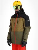 Thumbnail Rehall, Cropp-R ski jacket men Military black, brown, green 