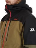 Thumbnail Rehall, Cropp-R ski jacket men Military black, brown, green 