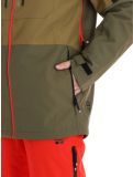 Thumbnail Rehall, Cropp-R ski jacket men Military black, brown, green 