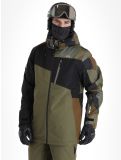 Thumbnail Rehall, Iann-R ski jacket men Olive black, green 