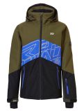 Thumbnail Rehall, Jonny-R ski jacket kids Olive black, blue, green 