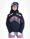 Thumbnail Rehall, June-R ski jacket women Navy blue, purple 