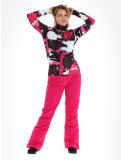 Thumbnail Rehall, Kimi-R thermal shirt women Camo Abstract Brite Pink multicolor, pink 