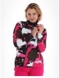 Thumbnail Rehall, Kimi-R thermal shirt women Camo Abstract Brite Pink multicolor, pink 