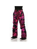 Thumbnail Rehall, Latoya-R-Jr ski pants kids popart camo fuchsia pink