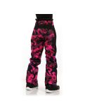 Thumbnail Rehall, Latoya-R-Jr ski pants kids popart camo fuchsia pink