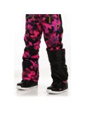 Thumbnail Rehall, Latoya-R-Jr ski pants kids popart camo fuchsia pink