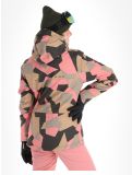 Thumbnail Rehall, Loiza-R winter anorak women Camo Rose pink 