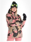 Thumbnail Rehall, Loiza-R winter anorak women Camo Rose pink 