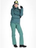 Thumbnail Rehall, Lou-R ski jacket women Roses Smoke Pine green 