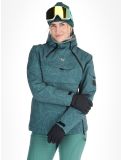 Thumbnail Rehall, Lou-R ski jacket women Roses Smoke Pine green 