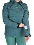 Thumbnail Rehall, Lou-R ski jacket women Roses Smoke Pine green 