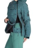 Thumbnail Rehall, Lou-R ski jacket women Roses Smoke Pine green 