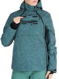 Thumbnail Rehall, Lou-R ski jacket women Roses Smoke Pine green 