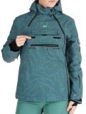 Thumbnail Rehall, Lou-R ski jacket women Roses Smoke Pine green 