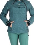 Thumbnail Rehall, Lou-R ski jacket women Roses Smoke Pine green 