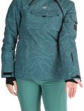 Thumbnail Rehall, Lou-R ski jacket women Roses Smoke Pine green 