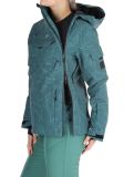 Thumbnail Rehall, Lou-R ski jacket women Roses Smoke Pine green 