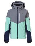 Thumbnail Rehall, Lou-R-Jr. ski jacket kids Steel blue, grey 